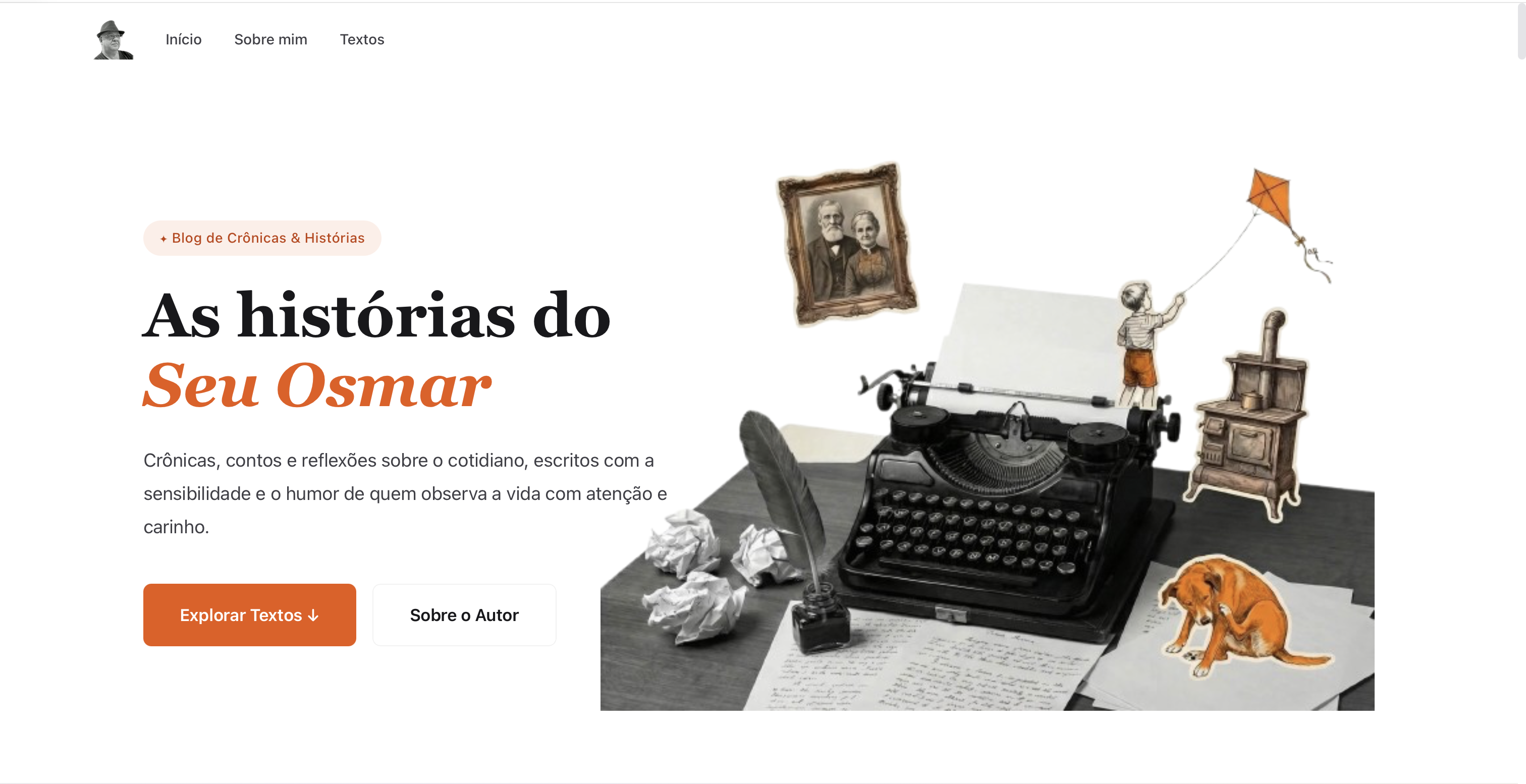Website Blog do Seu Osmar